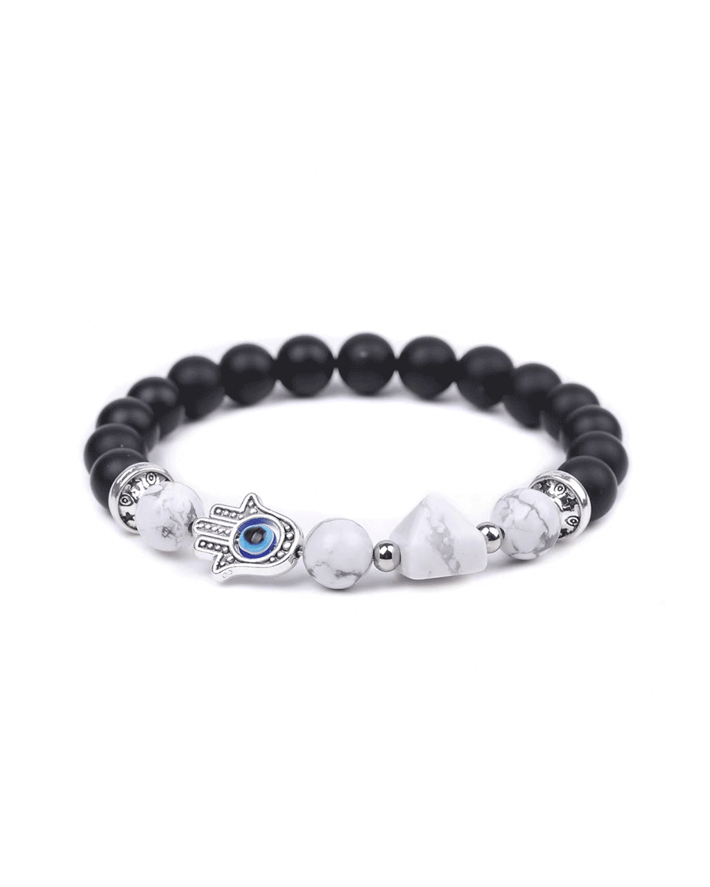 Artemisia Onyx and Howlite Protection Bracelet