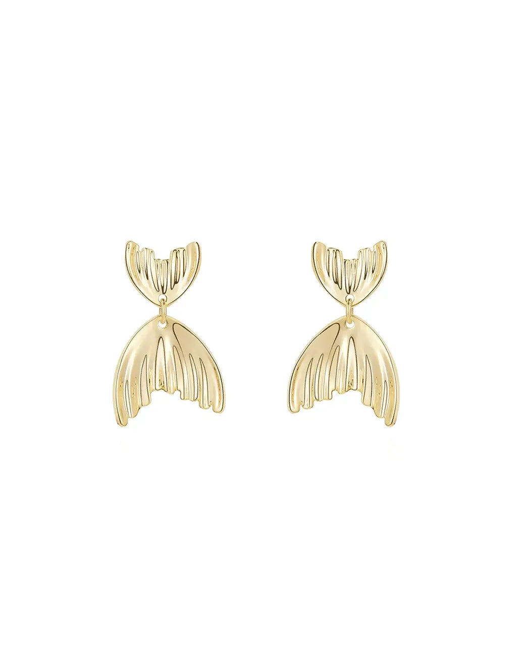 Mermaid’s Grace - 18K Earrings Amora