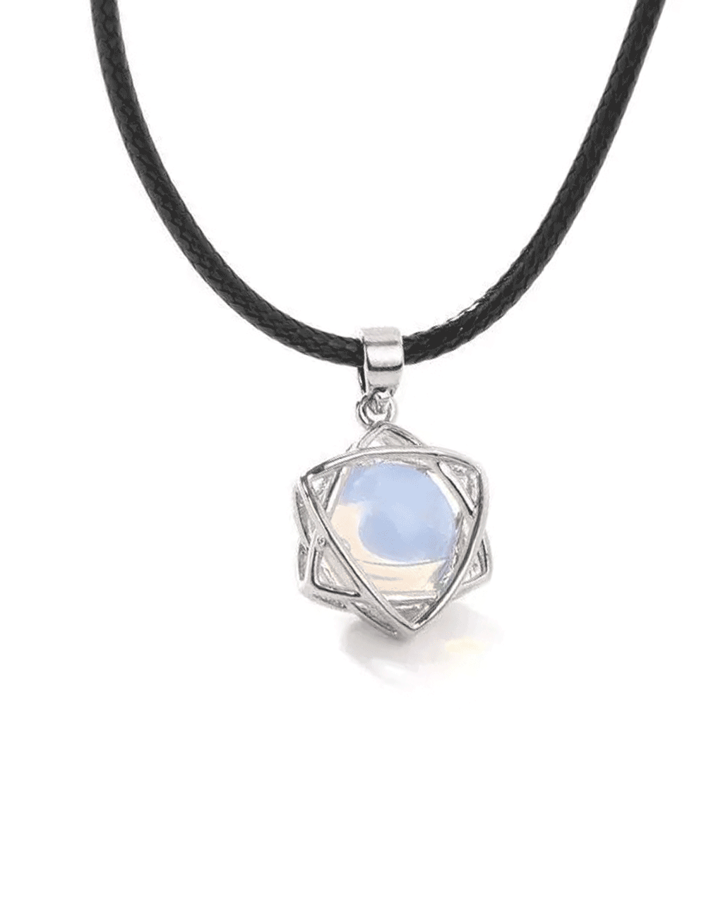 Pale blue Serenity Stone Pendant for inner peace